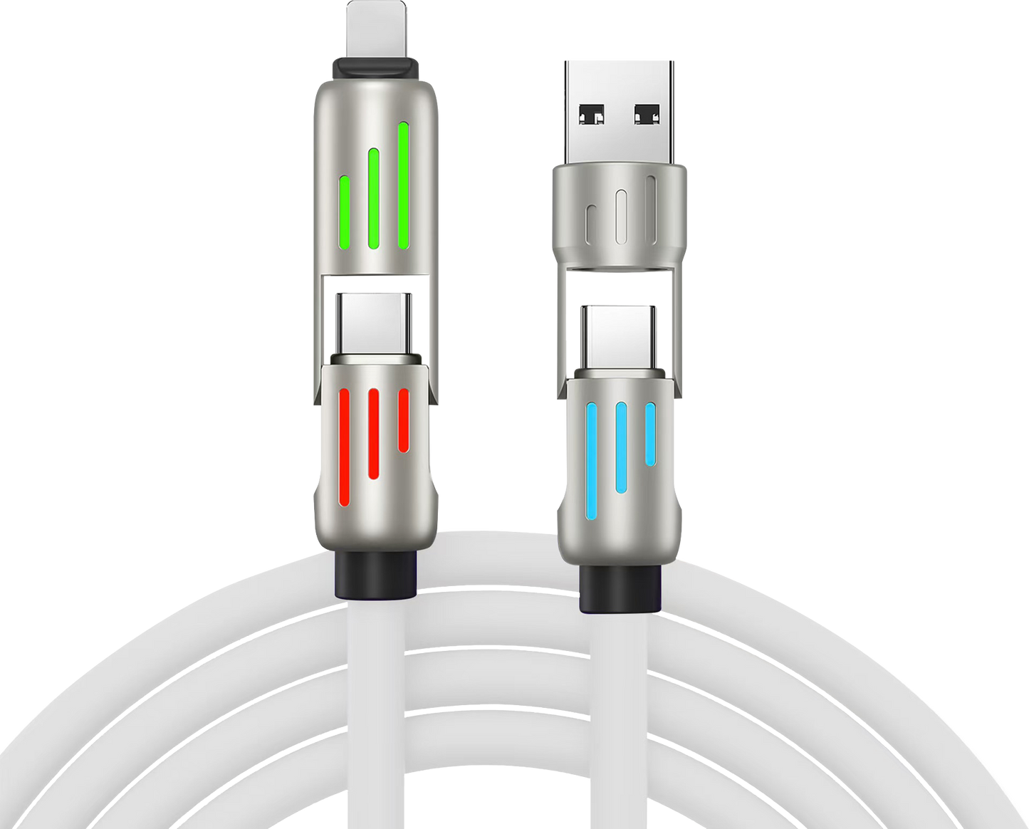Blucore 4-in-1 fast charging cable